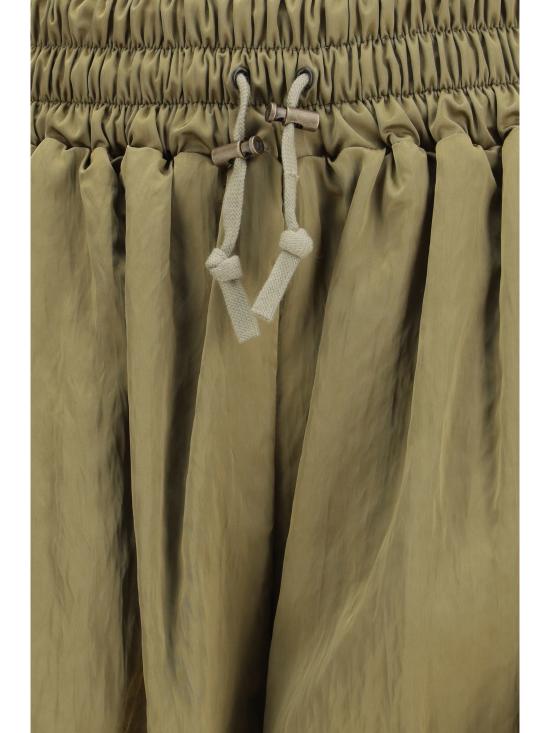 26SS 발망 숏팬츠 GF0PA395VI85 7GS KHAKI - BALMAIN