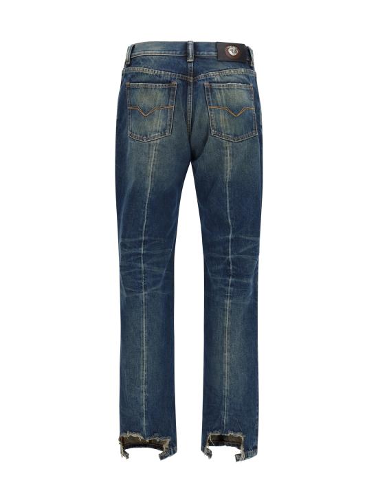 26SS 베르사체 스트레이트 팬츠 10244731A17707 1DA60 BLUE - VERSACE