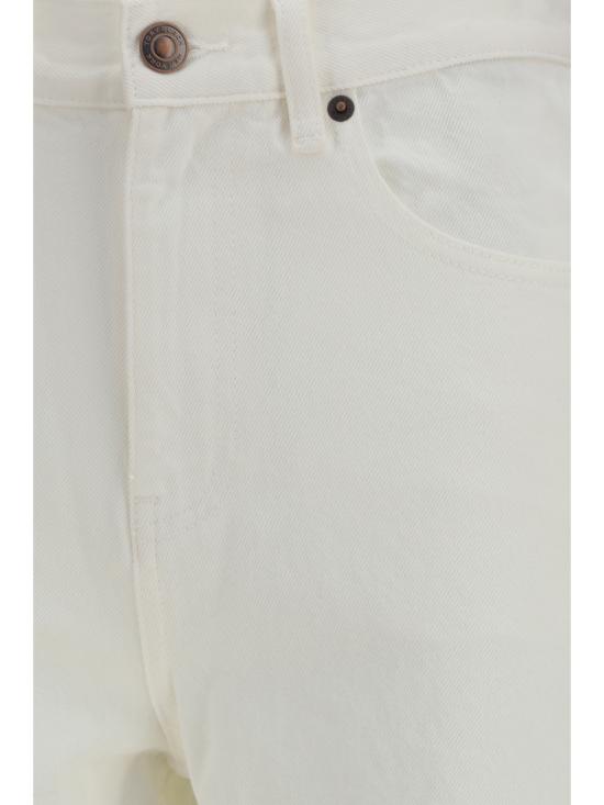 26SS 토리버치 데님 팬츠 183553 100 WHITE - TORY BURCH