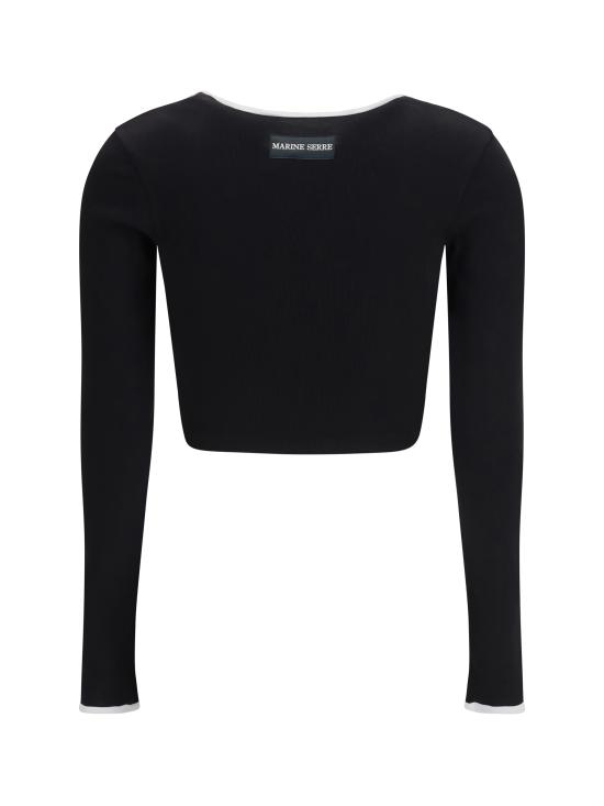 26SS 마린세르 반팔 티셔츠 WTT033ACJER0008 BK96 BLACK - MARINE SERRE