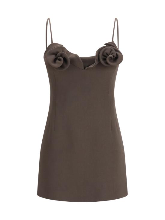 26SS 마그다뷰트림 원피스 285526 BROWN