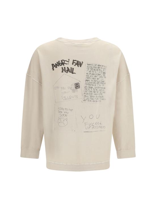 26SS 아워레가시 후드 티셔츠 M2266SA ANGRYFAN CREAM - OUR LEGACY