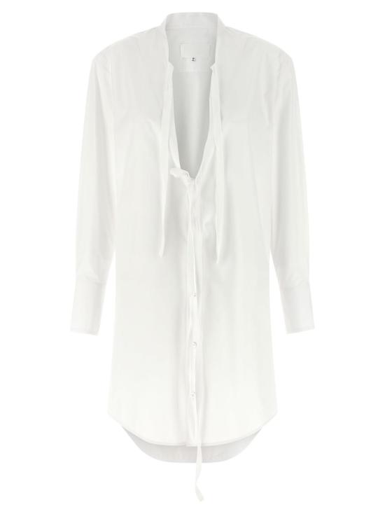  마르지엘라 숏 원피스 Maison Margiela Chemisier 드레스 화이트