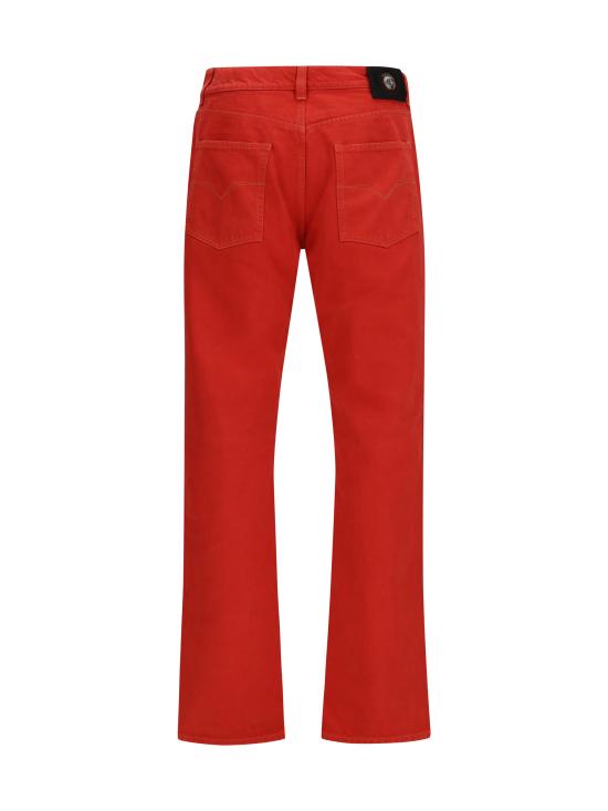 26SS 베르사체 데님 팬츠 10241301A17871 1DA80 RED - VERSACE