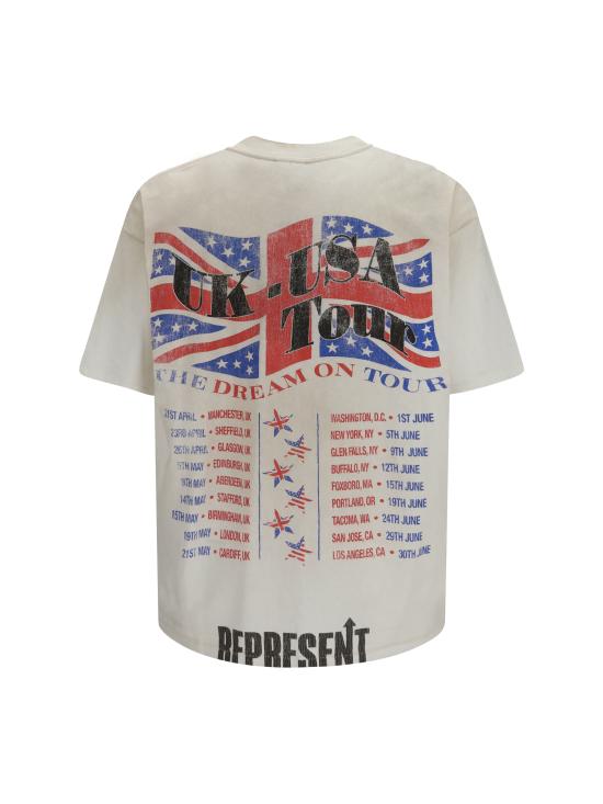 26SS 리프레젠트 반팔 티셔츠 MLM100593 WASHEDECRU - REPRESENT