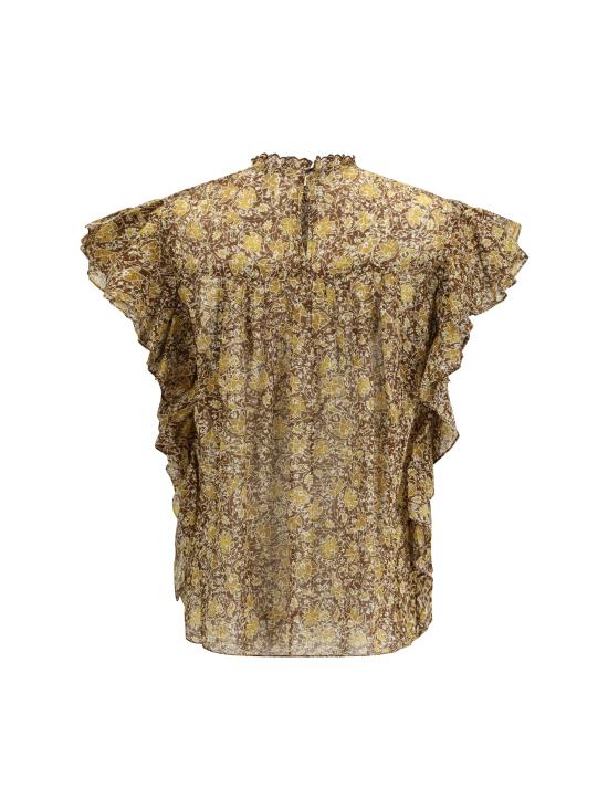 26SS 이자벨마랑에뚜왈 반팔 티셔츠 HT0816FCD1J14E 67KI KHAKI - ISABEL MARANT ETOILE