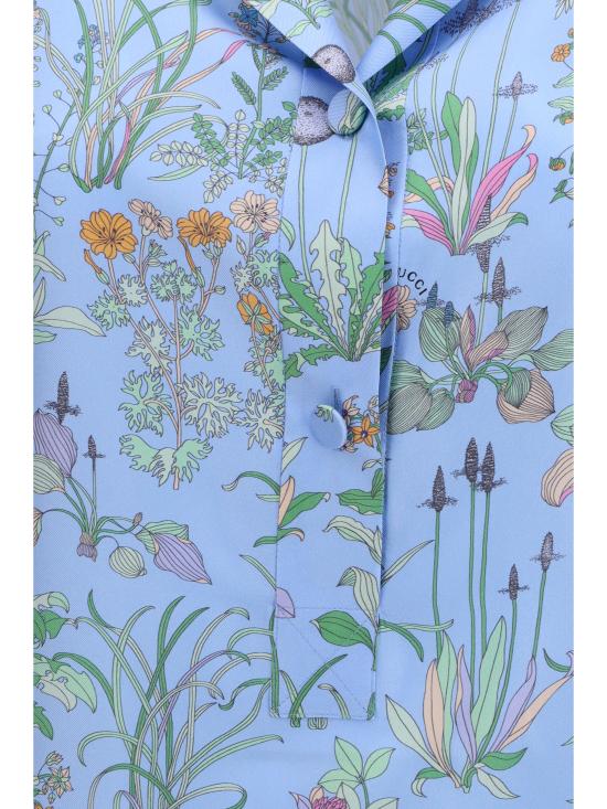 26SS 구찌 반팔 티셔츠 855618ZAULE 4340 LIGHT BLUE - GUCCI