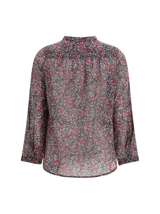 26SS 이자벨마랑에뚜왈 셔츠 HT0029FAD1J14E 86CY PURPLE - ISABEL MARANT ETOILE