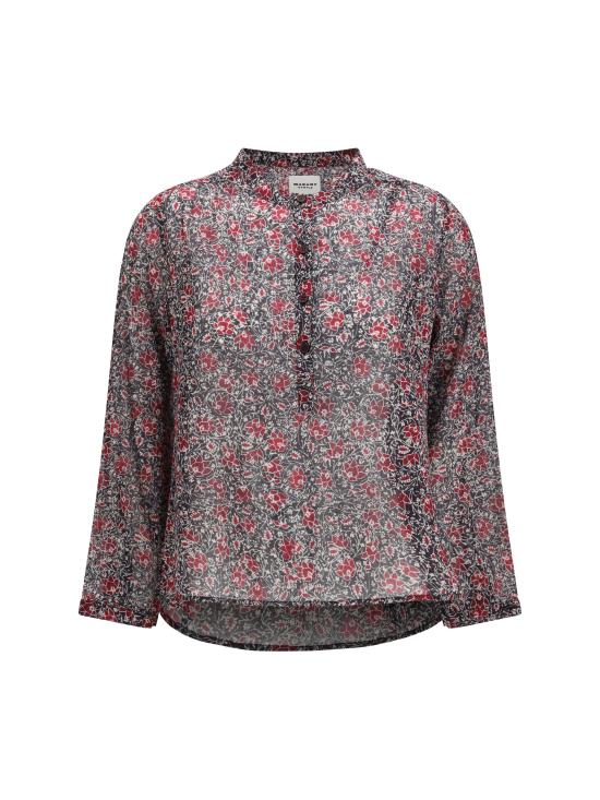 26SS 이자벨마랑에뚜왈 셔츠 HT0029FAD1J14E 86CY PURPLE