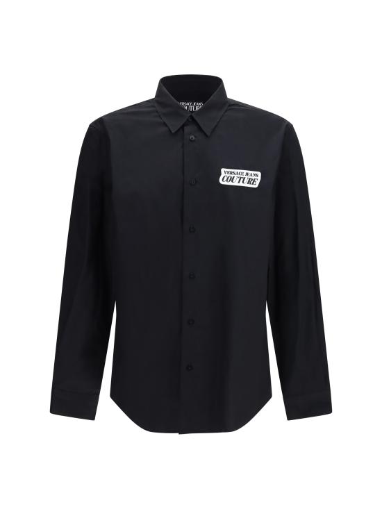 26SS 베르사체 긴팔 셔츠 80GALCR2CNY17 899 BLACK