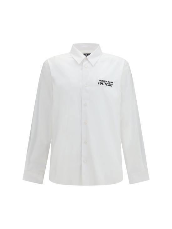 26SS 베르사체 긴팔 셔츠 80GALCR2CNY17 003 WHITE