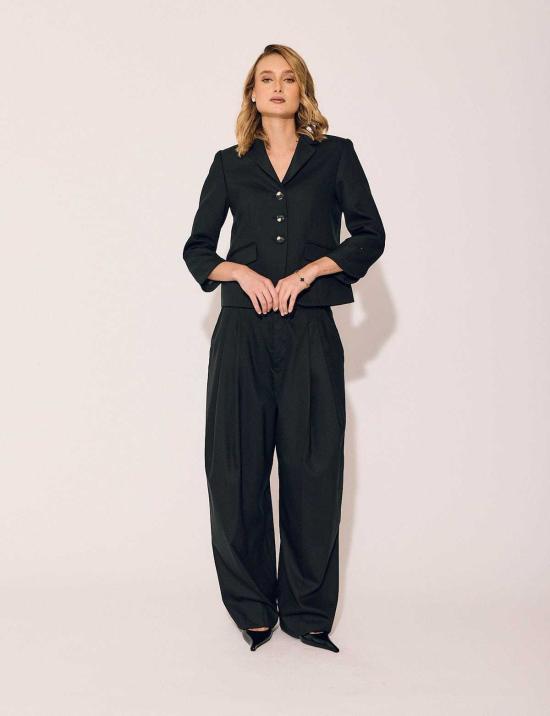  Lindsay Nicholas New York 스트레이트 팬츠 린지 니콜라스 뉴욕 매디슨 애비뉴 바지 - OTHER BRANDS