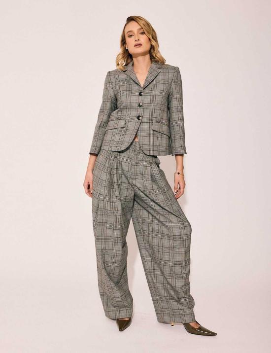  Lindsay Nicholas New York 스트레이트 팬츠 린지 니콜라스 뉴욕 매디슨 애비뉴 바지 - OTHER BRANDS