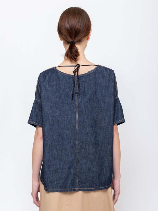  수잔 보머 데님 팬츠 Susanne Bommer 루즈 데님 셔츠 - SUSANNE BOMMER