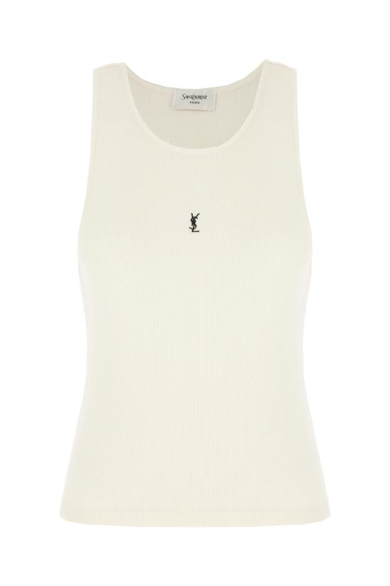 26SS 생로랑 의류 823603Y37EC 9469 NATUREL NOIR