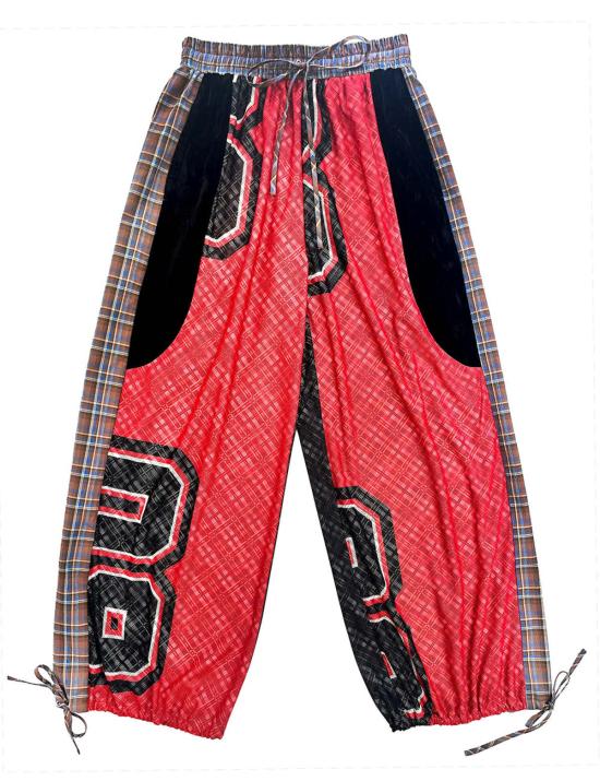  초포바 로위나 스트레이트 팬츠 초포바 로웨나 농구 트랙 팬츠