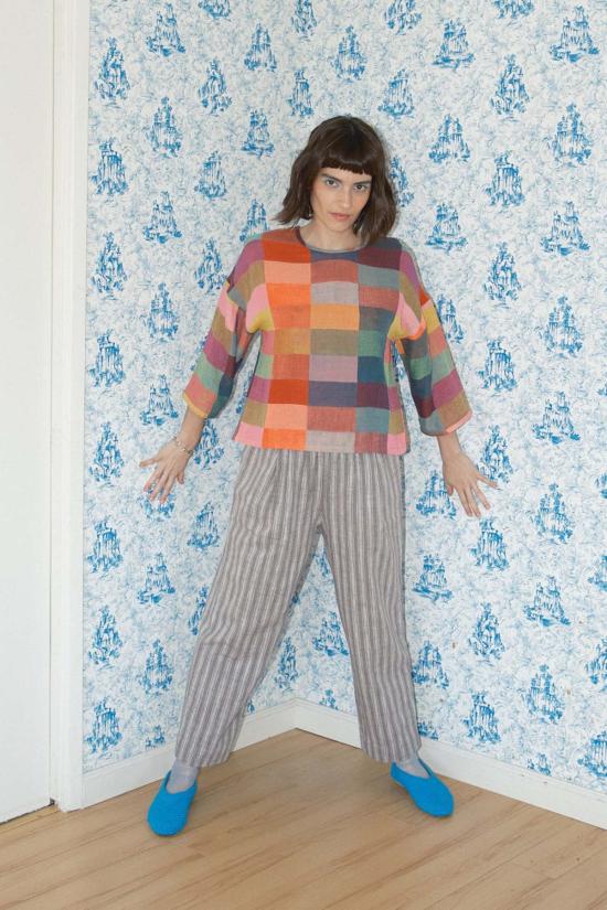  에이스 앤 지그 블라우스 에이스 & 지그 플레이 탑 용어집 - ACE & JIG