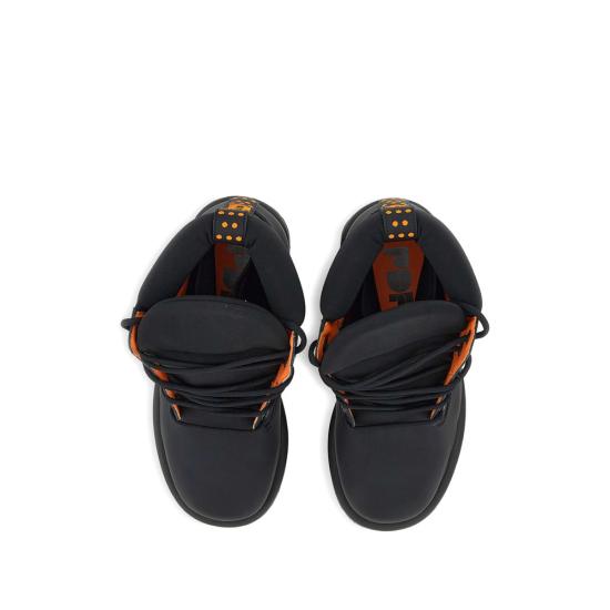 26SS 피디에프 스니커즈 DFM45012 S0007 BLACK BLACK ORANGE - PDF