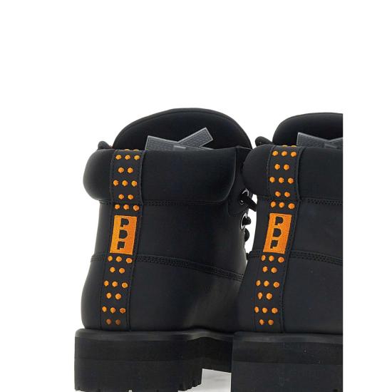 26SS 피디에프 스니커즈 DFM45012 S0007 BLACK BLACK ORANGE - PDF