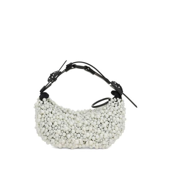 26SS 이너라움 숄더백 HM0WHPEARLS WHITE WHITE BLACK - INNERRAUM