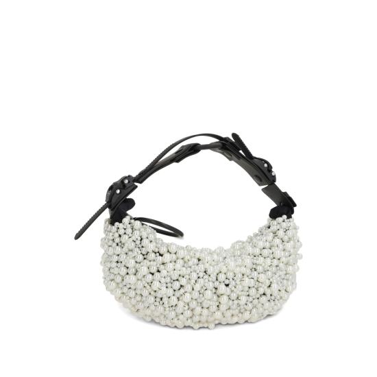 26SS 이너라움 숄더백 HM0WHPEARLS WHITE WHITE BLACK - INNERRAUM