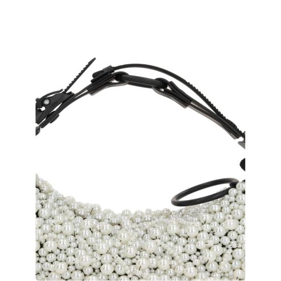 26SS 이너라움 숄더백 HM0WHPEARLS WHITE WHITE BLACK - INNERRAUM