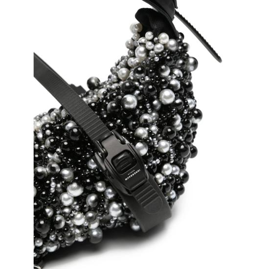 26SS 이너라움 토트백 HM0OBPEARLS BKSIL BLACK SILVER - INNERRAUM