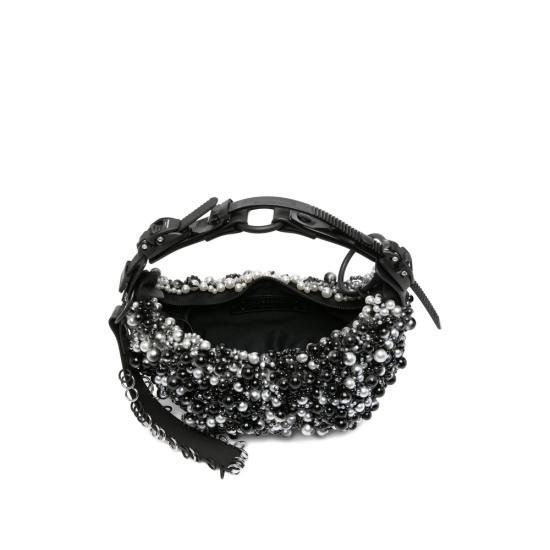 26SS 이너라움 토트백 HM0OBPEARLS BKSIL BLACK SILVER - INNERRAUM