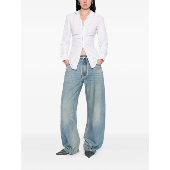 26SS 알렉산더 왕 데님 팬츠 4DC2264165 427D BLUE - ALEXANDER WANG