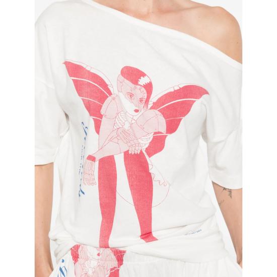 26SS 아워레가시 반팔 티셔츠 W2266SC CYBER WHITE PINK - OUR LEGACY