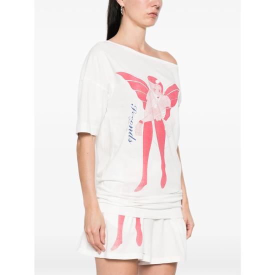 26SS 아워레가시 반팔 티셔츠 W2266SC CYBER WHITE PINK - OUR LEGACY