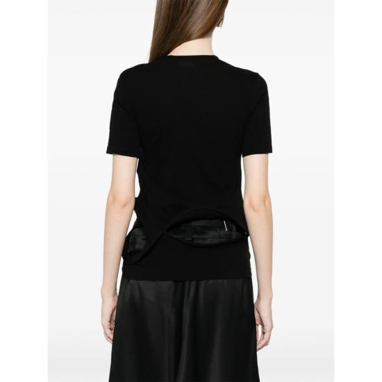 26SS 와타나베 준야 반팔 티셔츠 JQ T040 BLACK - JUNYA WATANABE