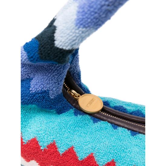 26SS 미소니 토트백 MI10089F MULTI WHITE BLUE - MISSONI