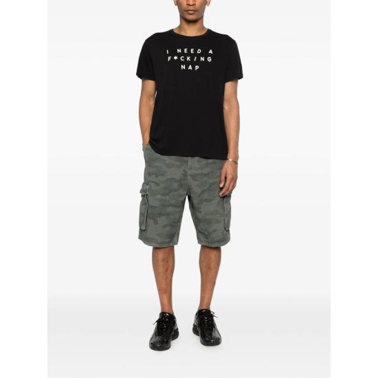 26SS 데일리 페이퍼 숏팬츠 2610017 CAMO CARGO AOP GREEN GREY - DAILY PAPER