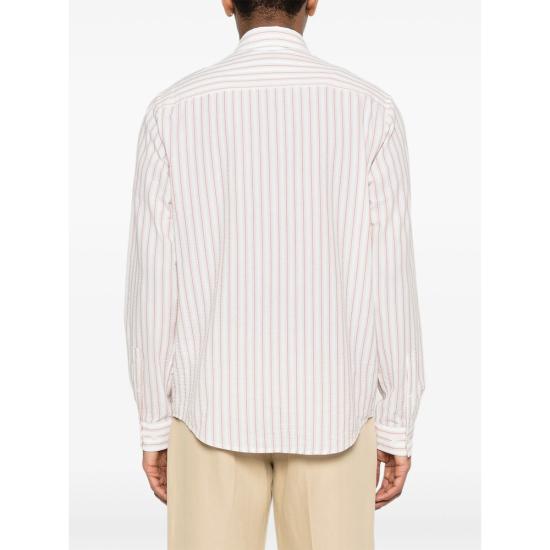 26SS 삼소앤삼소 긴팔 셔츠 15506 SARYAN J AURED NEUTRALS RED - SAMSOE SAMSOE