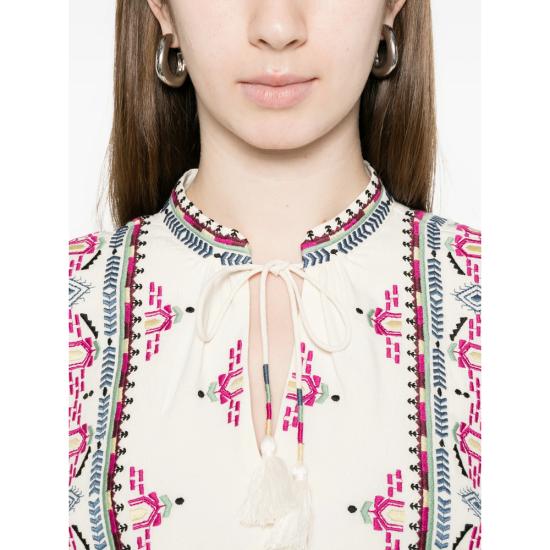 26SS 바쉬 블라우스 TILT ECRU NEUTRALS - BA&SH