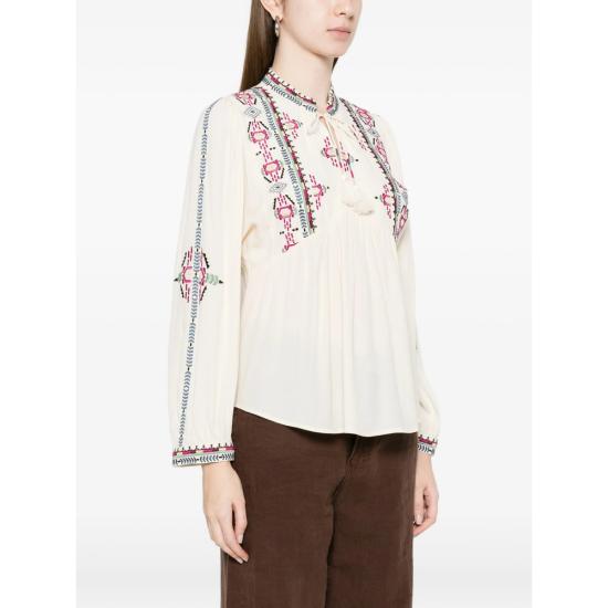 26SS 바쉬 블라우스 TILT ECRU NEUTRALS - BA&SH