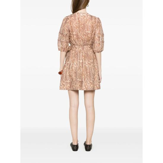 26SS 바쉬 원피스 TEODORA ECRU NEUTRALS - BA&SH