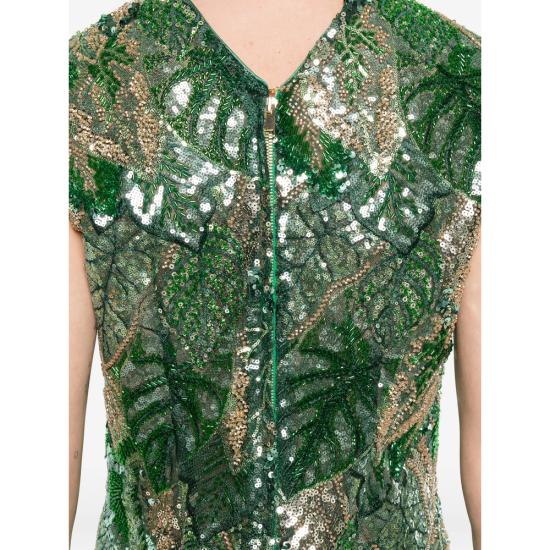 26SS 데 산티스 민소매 티셔츠 TOP 244 SMERA GREEN - DE SANTIS