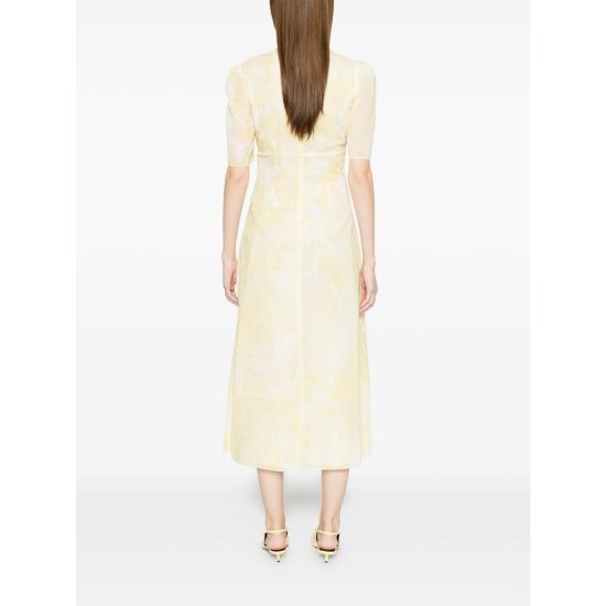 26SS Curiel 미디 원피스 CDR23403C PR YELLOW - CURIEL