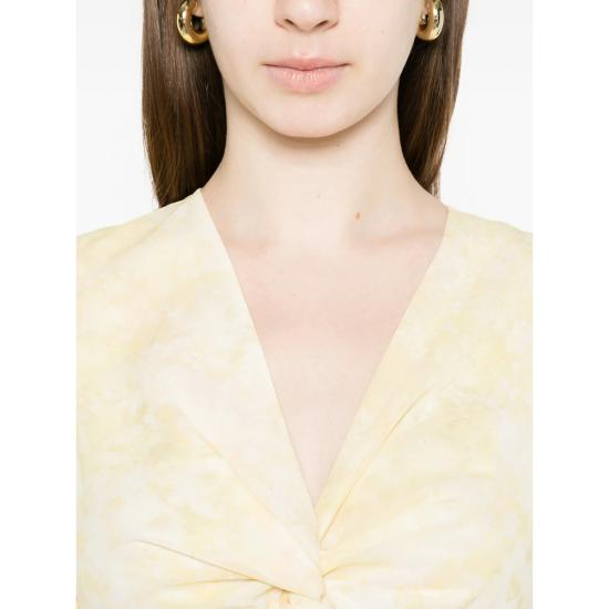 26SS Curiel 미디 원피스 CDR23403C PR YELLOW - CURIEL