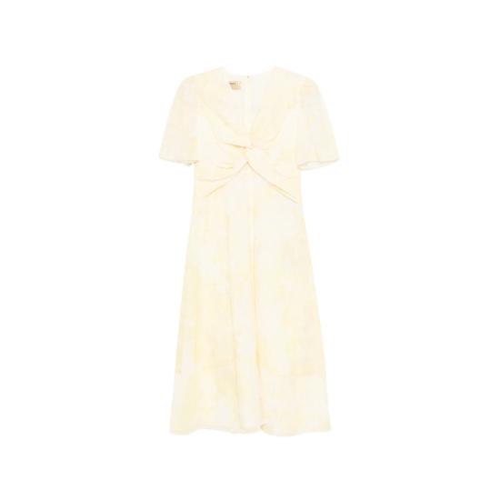 26SS Curiel 미디 원피스 CDR23403C PR YELLOW