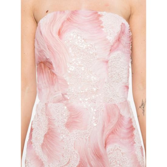 26SS De Santis 숏 원피스 AB 151 ORTEN PINK SILVER - DE SANTIS