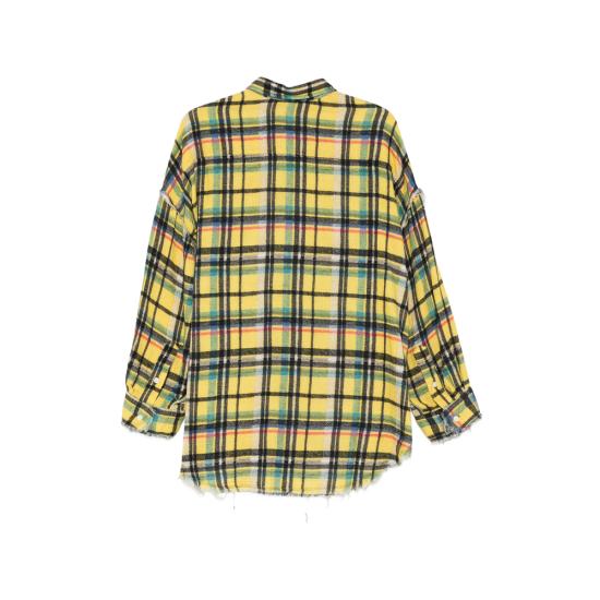 26SS 알13 긴팔 셔츠 R13WR075 R759B YELLO YELLOW BLACK - R13