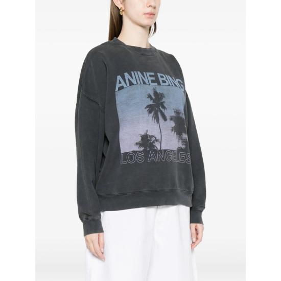 26SS 애니빙 긴팔 티셔츠 A 08 12381 WHG1 GREY - ANINE BING