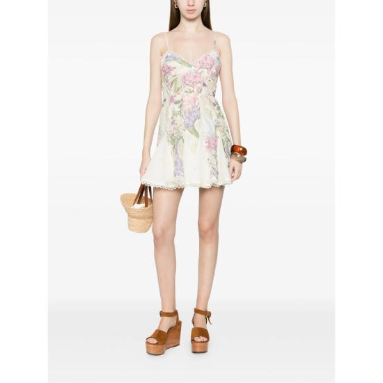 26SS 차로루이즈 숏 원피스 266602 CREAM WHITE - CHARORUIZ