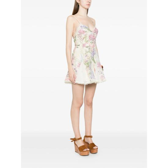 26SS 차로루이즈 숏 원피스 266602 CREAM WHITE - CHARORUIZ