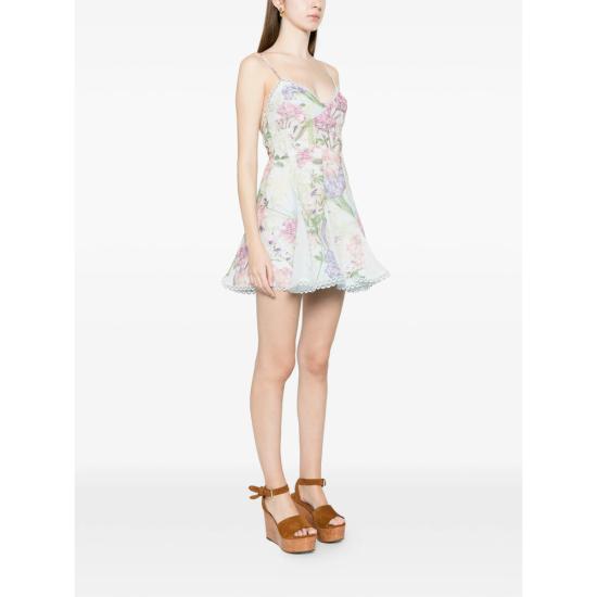 26SS 차로루이즈 숏 원피스 266602 BLUE BLUE PINK - CHARORUIZ