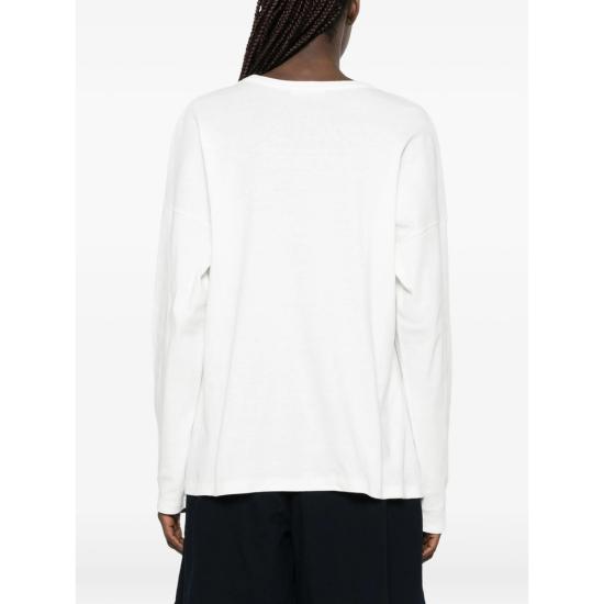 26SS 더로우 긴팔 티셔츠 10806 K732 WHT WHITE - THE ROW