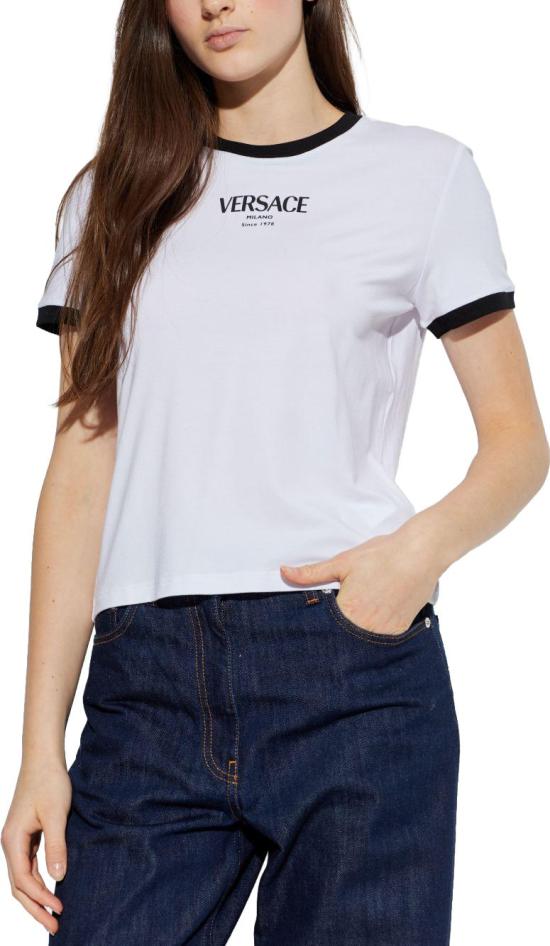 26SS 베르사체 반팔 티셔츠 10226561A166852W020 WHITE - VERSACE